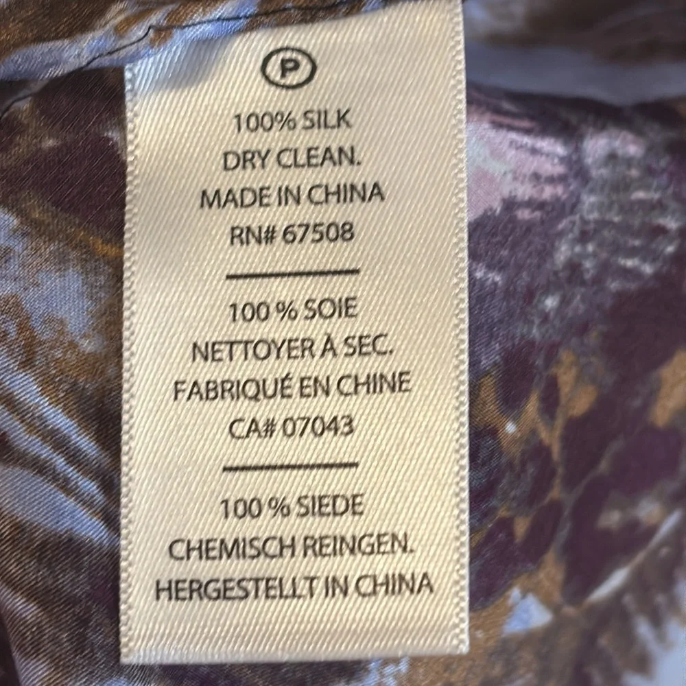 Cynthia Rowley Floral Black and White Scarf